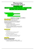 NURSING 238  Exam 3 study guide Pharm. Chapter 26: ATI PG. 151 Ch 20 on ATI **SERIOUS GUIDE***