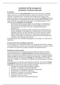 Samenvatting Basisboek Facility management H7 Facilitair onderzoek