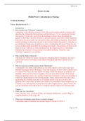 THEO 104 STUDY GUIDE OF WEEK-1,WEEK-2,WEEK-3,WEEK-4,WEEK-5,WEEK-6,WEEK-7,WEEK 8 (STUDY GUIDE VERSION 2),INTRODUCTION TO THEOLOGY SURVEY ,LIBERTY UNIVERSITY