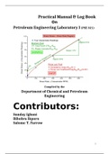 Petroleum engineering laboratory