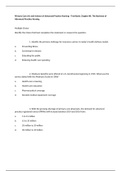 Primary Care Art and Science of Advanced Practice Nursing - Test Bank, Chapter 80. The Business of Advanced Practice Nursing