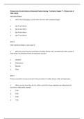 Primary Care Art and Science of Advanced Practice Nursing - Test Bank, Chapter 77. Primary Care of Older Adults 