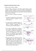 Preguntas del Examen de Geofísica y Tectónica (Desarrollo corto) de la UCV Ciencias del Mar (Segundo Año)