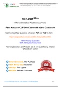 Amazon AWS CLF-C01 Practice Test, Amazon AWS CLF-C01 Exam Dumps 2020 Update
