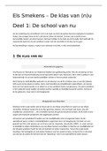 Samenvatting Els Smekens De klas van (n)u