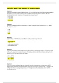 MATH 221 Week 8 Reflection Paper (Summer 2020),MATH 221 Week 7 Quiz: Statistics for Decision-Making (Summer 2020) Question And Answers,MATH 221 Week 7 Quiz: Statistics for Decision-Making (Summer 2020) Question And Answers(V2,MATH 221 Week 7 Quiz: Statist