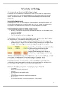 Samenvatting Personality psychology (RUG)