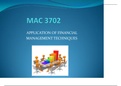 MAC3702 EXAM BUNDLE