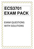 ECS3701, MAC3701 & MNB3701 EXAM REVISION PACKS