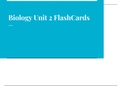 Biology Unit 2 FlashCards