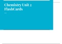 Chemistry Unit 2 FlashCards.