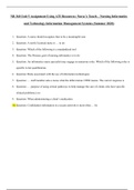  NR 360 Unit 5 Assignment Using ATI Resources: Nurse’s Touch – Nursing Informatics and Technology Information Management Systems (Summer 2020).