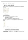 Occlusie & articulatie periode 2