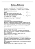 Digitale elektronica theorie samenvatting