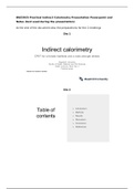 BGZ2025 Presentation Practical Indirect Calorimetry Powerpoint and preparations for the meetings