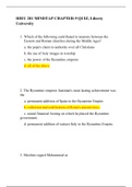 HIEU 201  MINDTAP CHAPTER 9 QUIZ ANSWER,Question with correct Answers,HIEU 201:HISTORY OF WESTERN CIVILIZATION I,LIBERTY UNIVERSITY