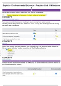 Sophia - Environmental Science - Practice Unit 1 Milestone 11