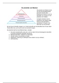 Piramide van Maslow