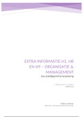 bundel samenvatting en extra informatie Organisatie en Management