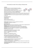 Samenvatting Ons Voedsel:   20 oefenvragen, vitamine-schema