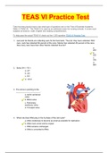 TEAS VI Practice Test 