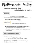 Concept 5 - Multi-Sample Hypothesis testing