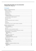 Psychiatrie voor de sociaal werker samenvatting H 1,2,3,5,9,13,14,17