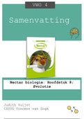 Samenvatting: Nectar biologie: Hoofdstuk 8; Evolutie (VWO 4)