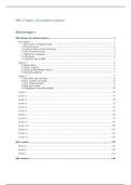 LECTURE NOTES   Q AND A summary Investment Analysis (except for last lecture)