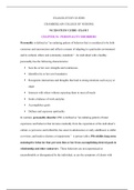 NS 320 STUDY GUIDE- EXAM 3 CHAPTER 34:  PERSONALITY DISORDERS