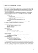 Samenvatting Principles of Sensory Science HNH-30506