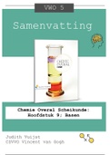 Samenvatting: Chemie Overal Scheikunde: Hoofdstuk 9; Basen (VWO 5)