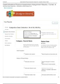 NR 509 Week 5 Shadow Health Gastrointestinal Physical Assessment SUBJECTIVE DATA COLLECTION| Advanced Physical Assessment