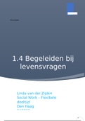 Verslag begeleiden bij levensvragen 1.4 (ik had een 7,5)