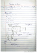 Physics IGCSE notes of measurements and Motion