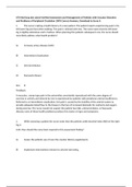 ATI Med Surg test Latest Verified Assessment and Management of Patients with Vascular Disorders and Problems of Peripheral Circulation 100% Correct Answers, Download to Score A