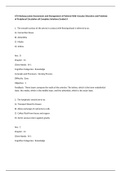 ATI Medsurg Latest Assessment and Management of Patients With Vascular Disorders and Problems of Peripheral Circulation all Complete Solutions Graded A