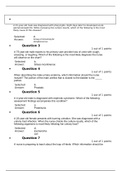 NR 507 Week 4 Midterm Exam Practice Questions and Answers (Spring 2018)