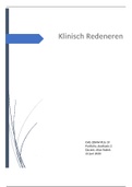 Klinisch redeneren PL3, cijfer: 8,1