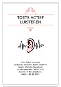 Actief luisteren toets