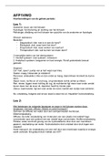 AFP leerjaar 1 en periode 1 samenvatting