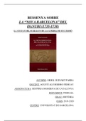 Ressenya sobre la "Nova Barcelona del Danubi (1735-1738), la ciutat dels exiliats de la Guerra de Successió" (Agustí Alcoberro i Pericay) 