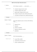 BIOS 242 Week 5 Quiz: MCQs with Answers.