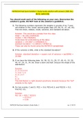 MATH534 Final Exam Solution’s Study Guide solution with answers 2020 docs