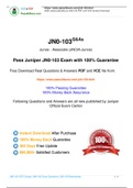 Juniper JNCIA JN0-103 Practice Test, JN0-103 Exam Dumps 2020 Update