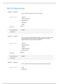 BIOS 105 Week 1 Quiz-Graded A