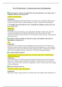 NSG 3370 Study Guide – 317 Question and Answers with Explanations  1. During pregnancy, dyspnea accompanied by increased respiratory rate, cough, rales, or respiratory distress raises concerns of: peripartum cardiomyopathy Explanation: Dyspnea accompanied