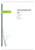 Verantwoorden