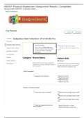HEENT Physical Assessment Assignment Results | Completed