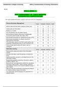 Chamberlain College of Nursing : NR512 Week 1 Self Assessment of TIGER Nursing Informatics Competencies / NR 512 Week 1 Self Assessment of TIGER Nursing Informatics Competencies (LATEST, 2020)(All Correct, Download to score A)